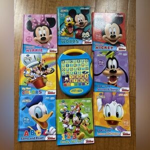 Mickey Mouse Club House - My First Smart Pad Library - Smart Reader All 8 Books!
